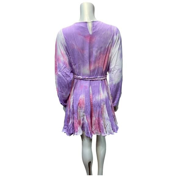 VICI Small Boho Fairy Tie-Dye Cotton Summer Dress - Picture 4 of 14